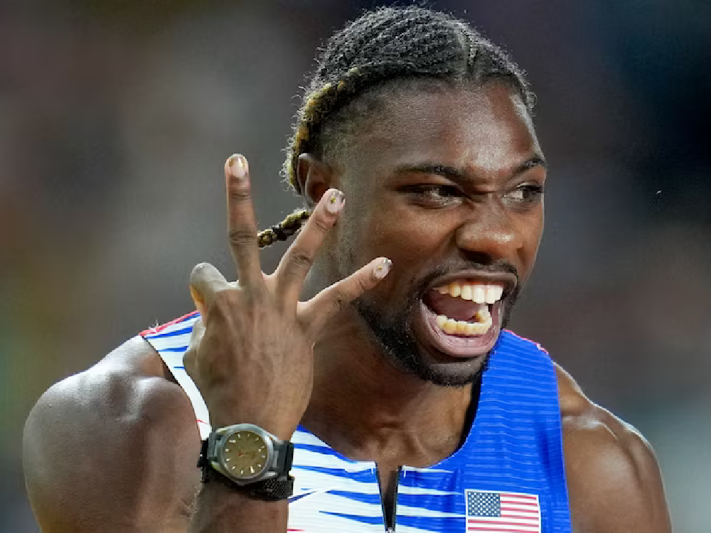 Noah Lyles Track and Field Sprinter