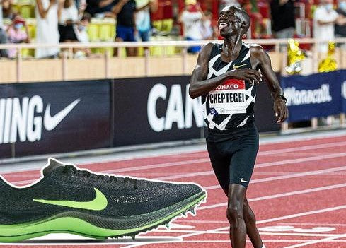 Cheptegei's WR and the shoes that got him there!