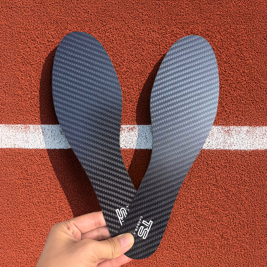 Carbon Fiber X Track & Field Insoles to make to faster and jump higher