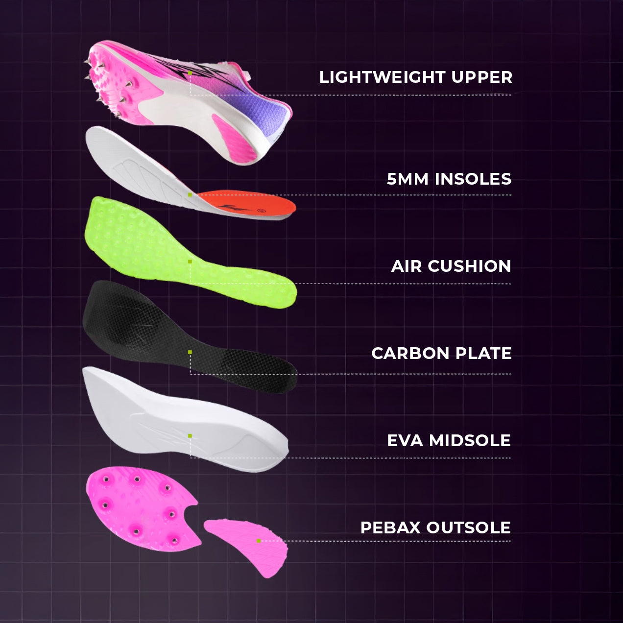 Flash Omni Sprint Track Spikes