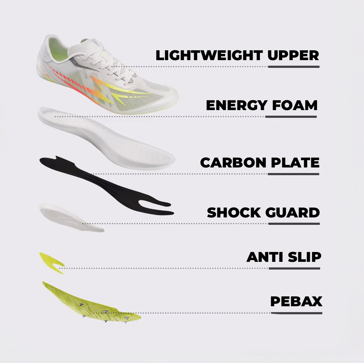 Bolt Cross Country Spikes