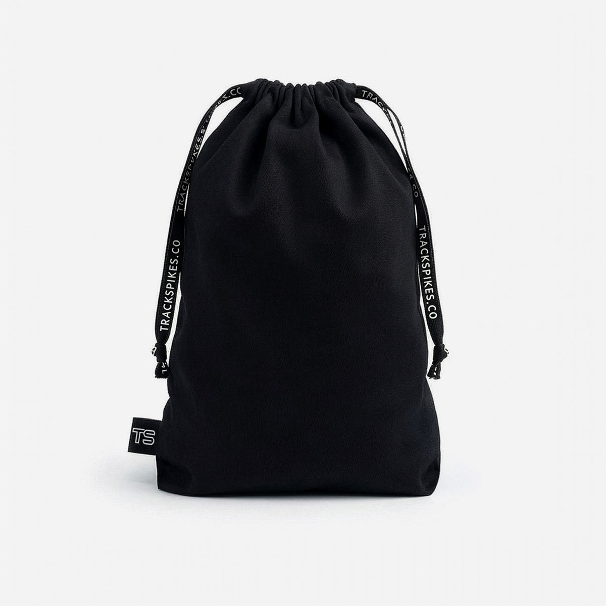 Track Spikes Drawstring Bags