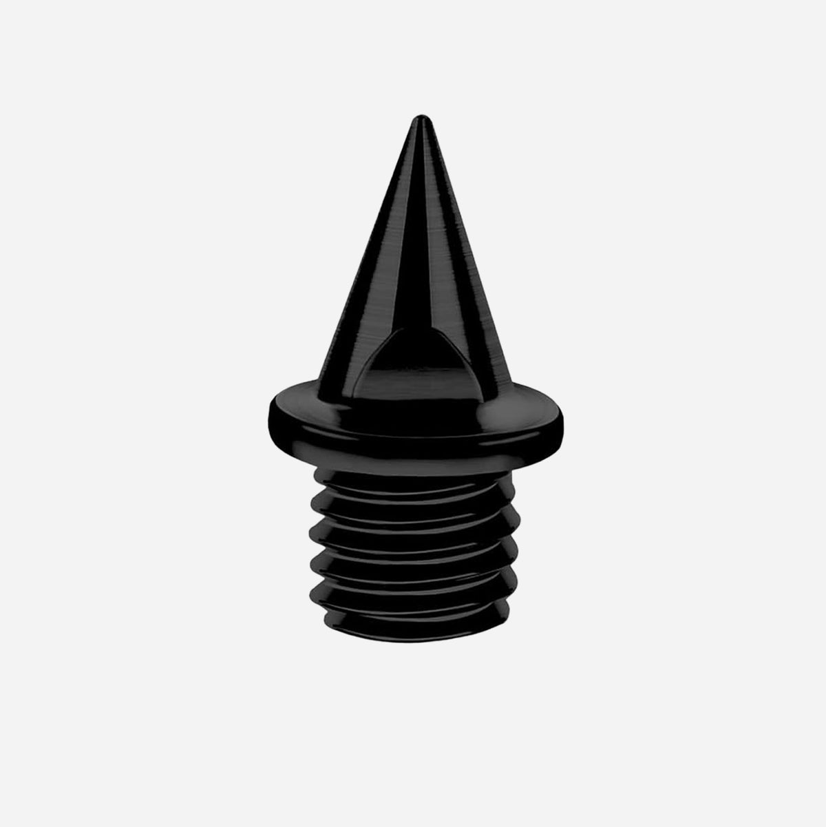 Black Spikes 1/4" 20 pcs