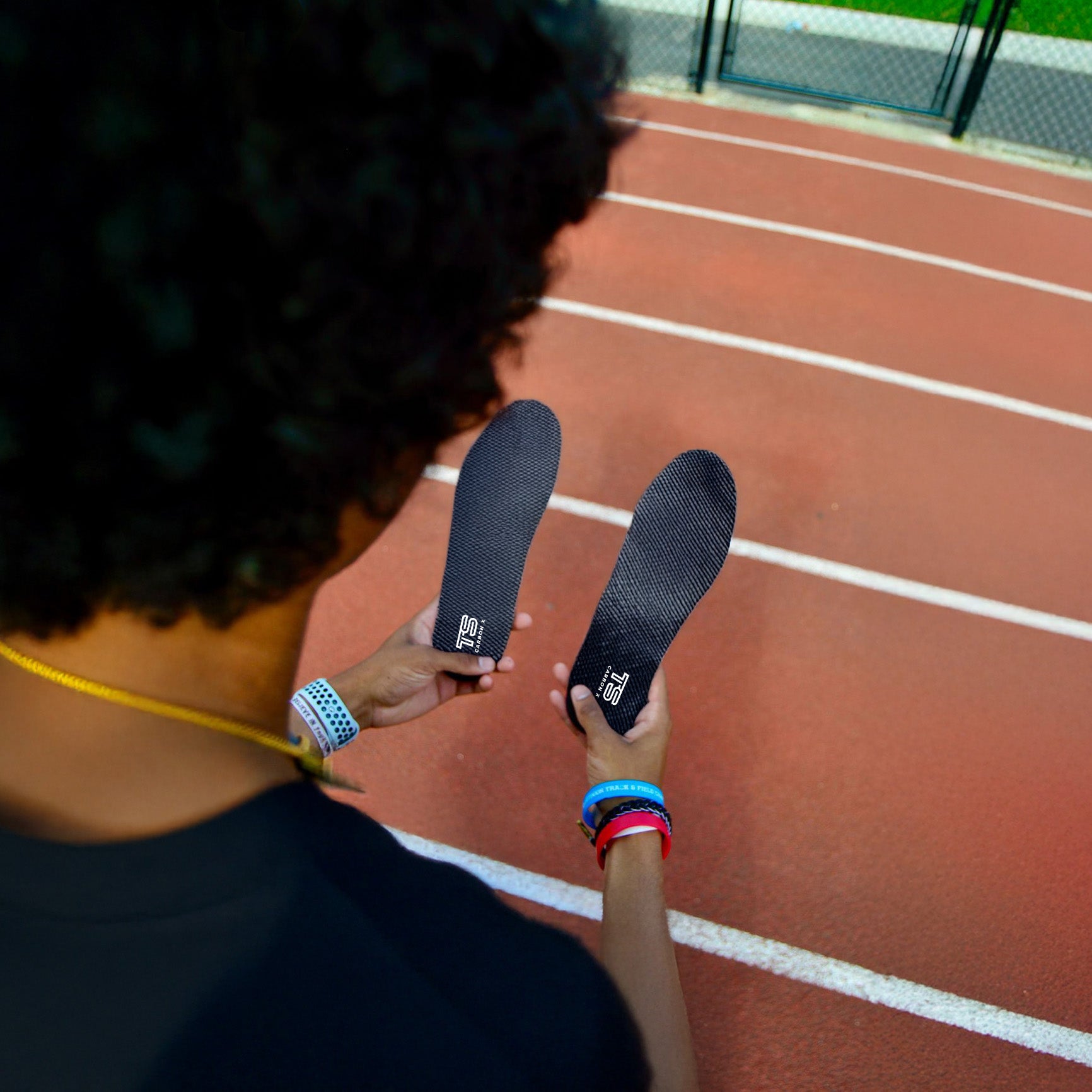 Carbon Fiber X Track & Field Insoles to make to faster and jump higher