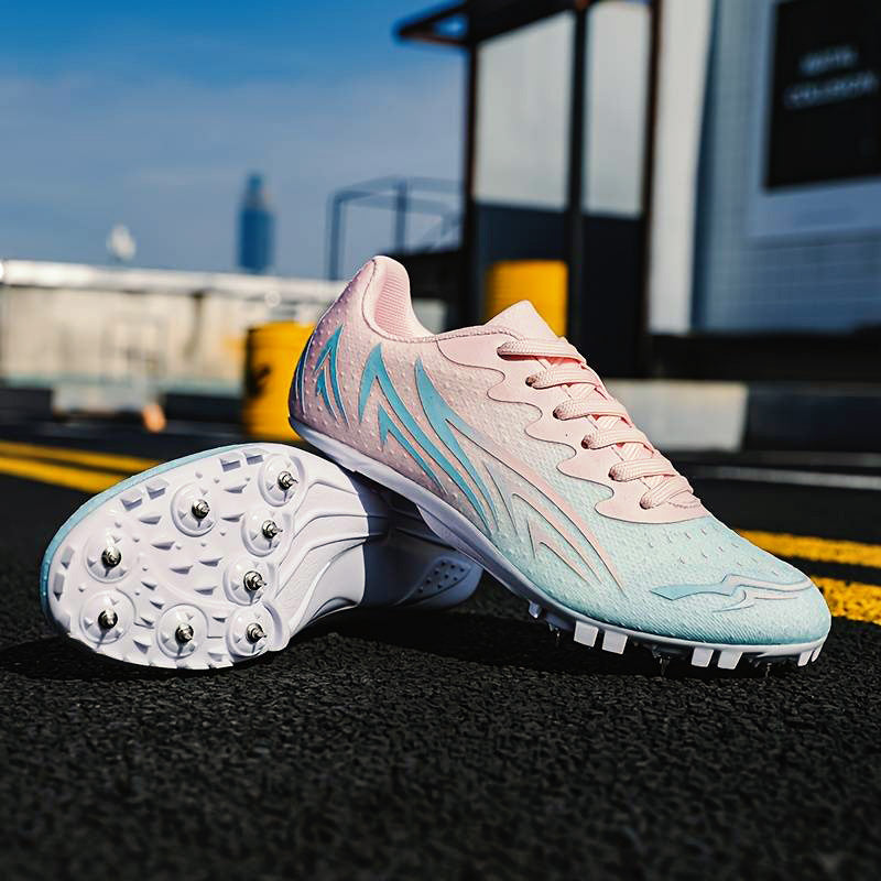 Pink Flame Sprint Track Spikes