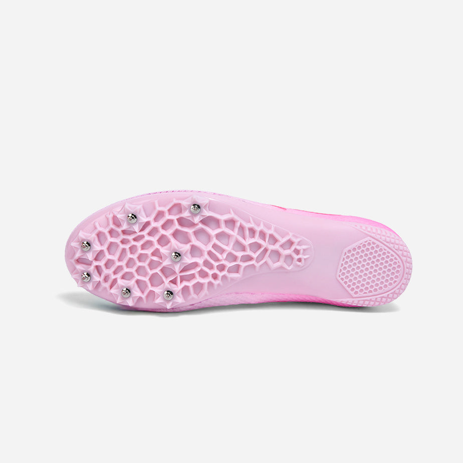 Pink Bolt Sprint Track Spikes