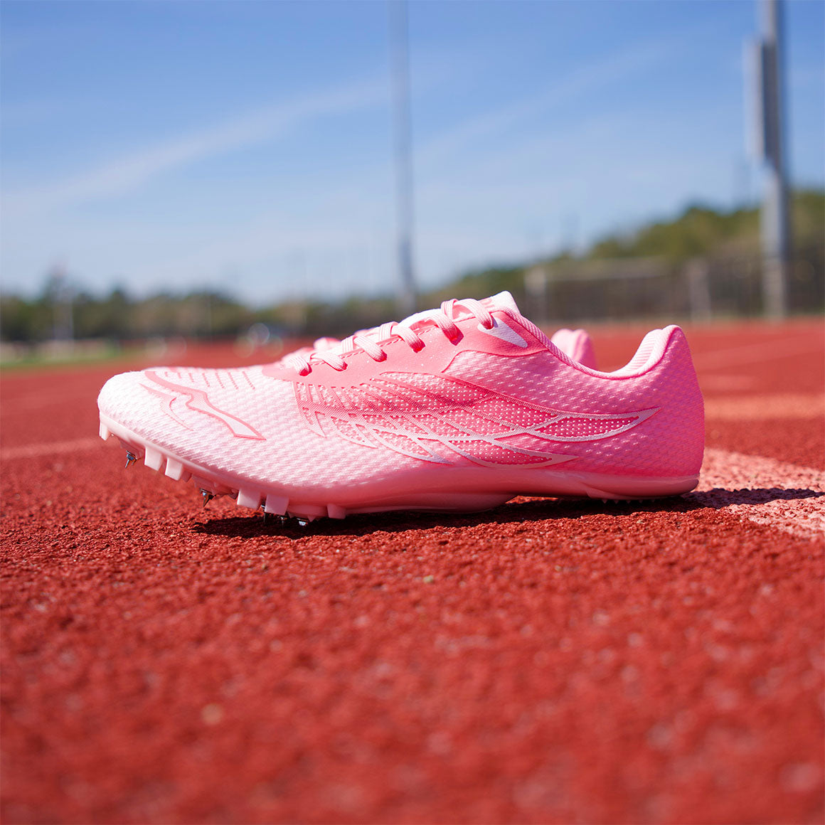Pink Flight Sprint Track Spikes