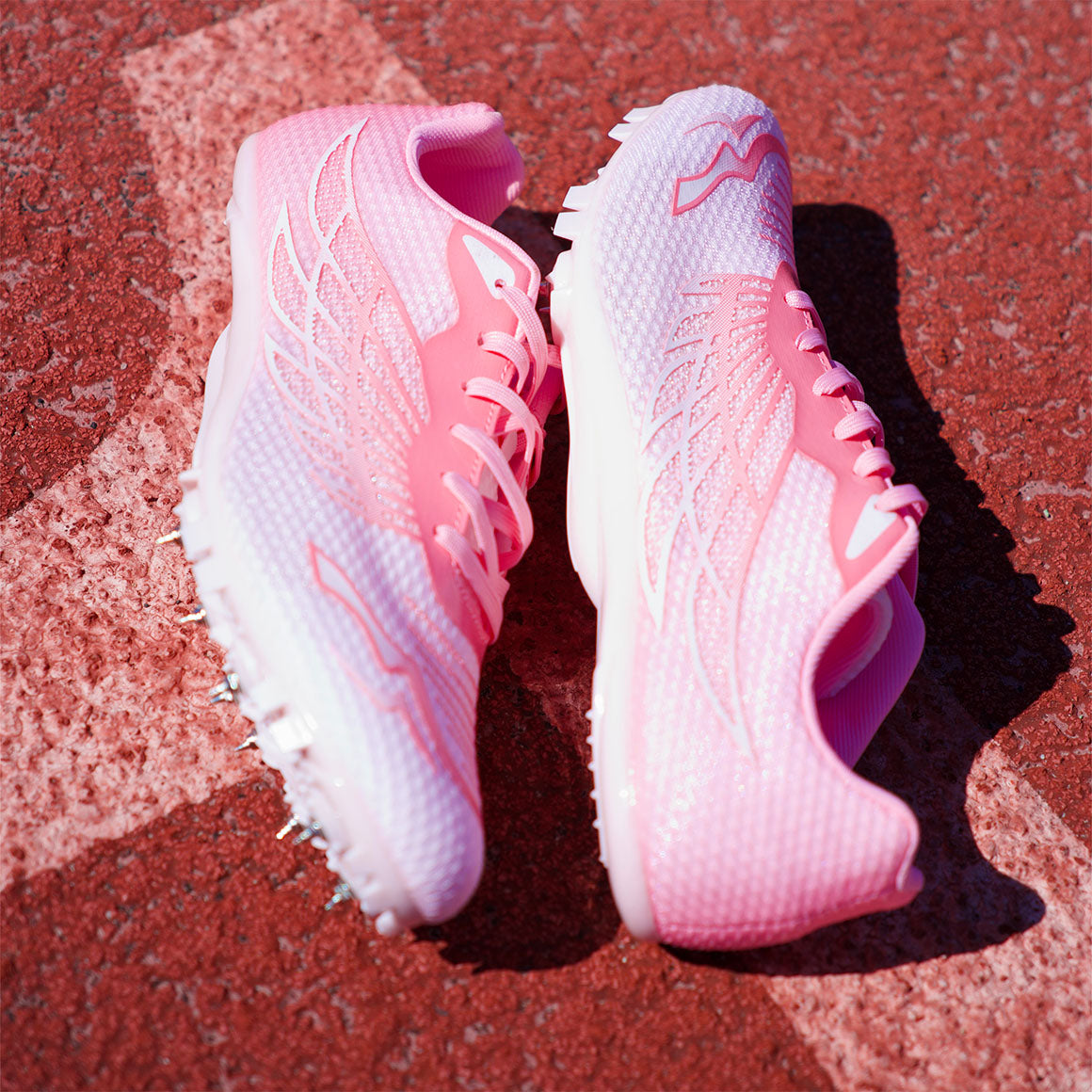 Pink Flight Sprint Track Spikes