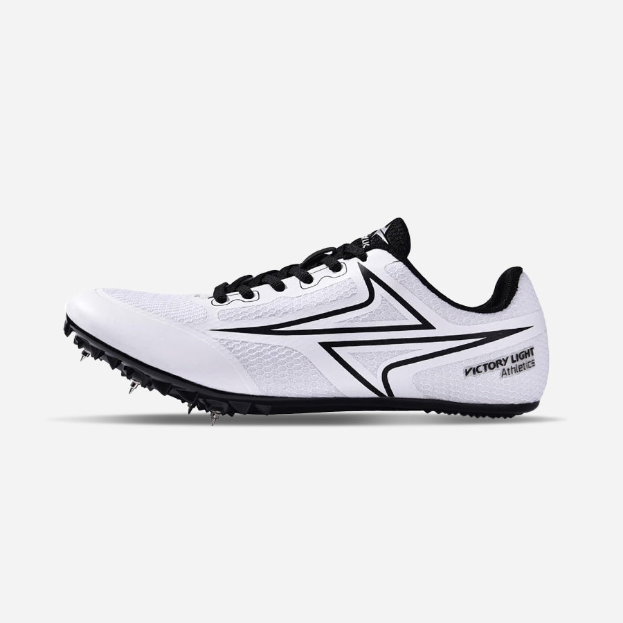 Black & White Sprint Track Spikes