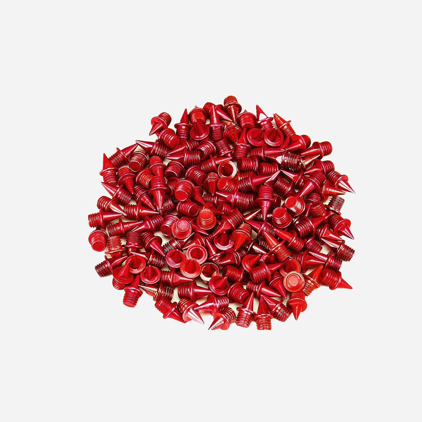 Red Spikes 1/4" 20 pcs