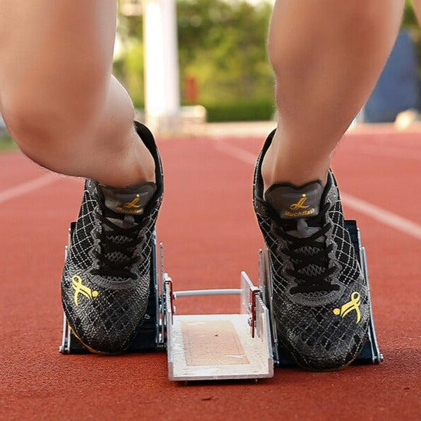 Gold Web Sprint Track Spikes