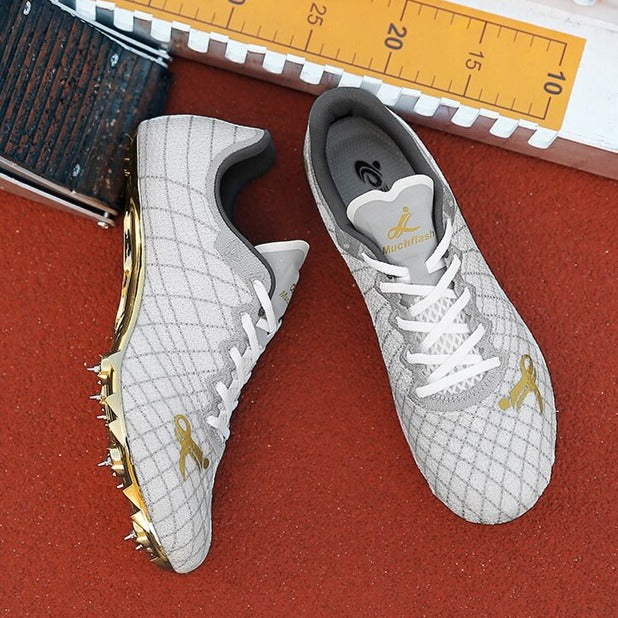 Gold Web Sprint Track Spikes