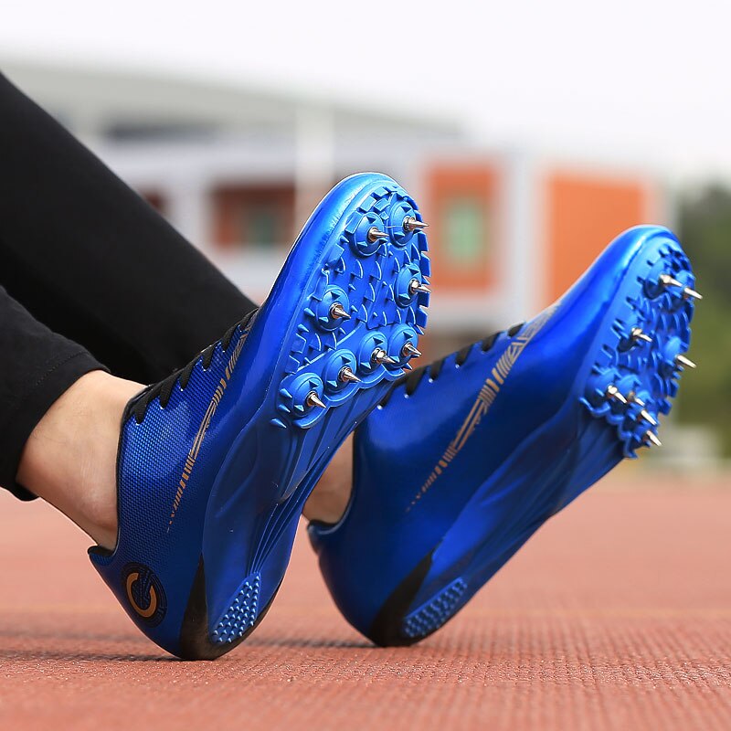 Ice Storm Sprint Track Spikes Blue