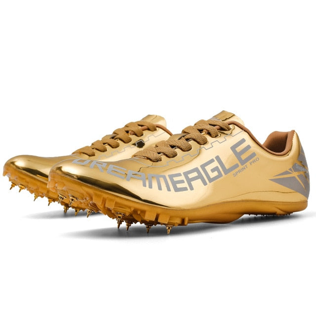 Eagle Sprint Track Spikes Gold