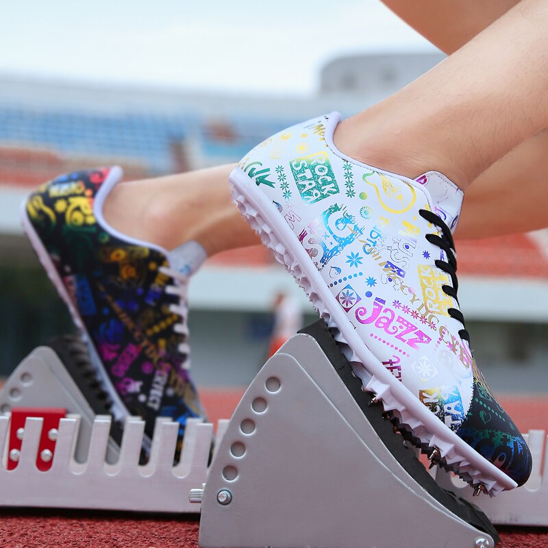 Graphic Bomb Sprint Track Spikes