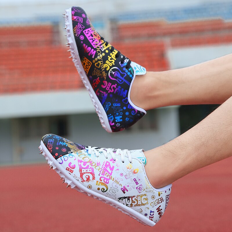 Graphic Bomb Sprint Track Spikes