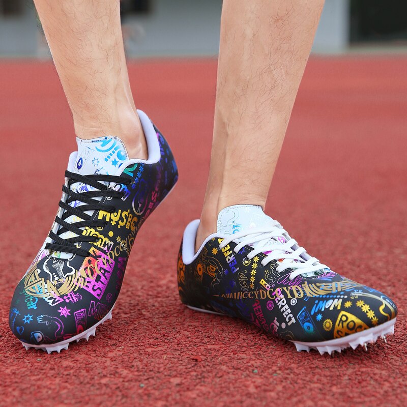 Graphic Bomb Sprint Track Spikes