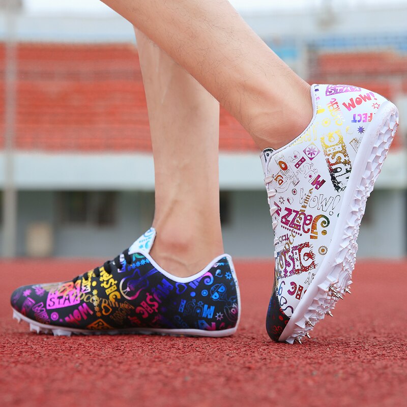 Graphic Bomb Sprint Track Spikes
