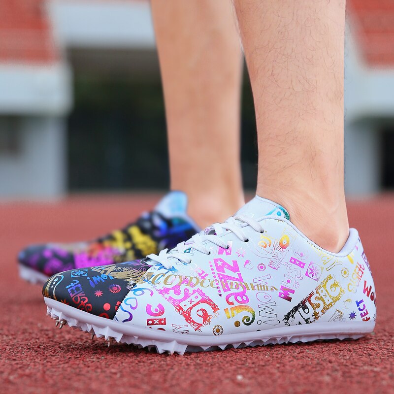 Graphic Bomb Sprint Track Spikes
