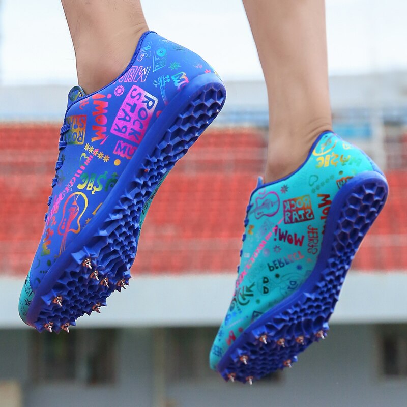 Graphic Bomb Sprint Track Spikes
