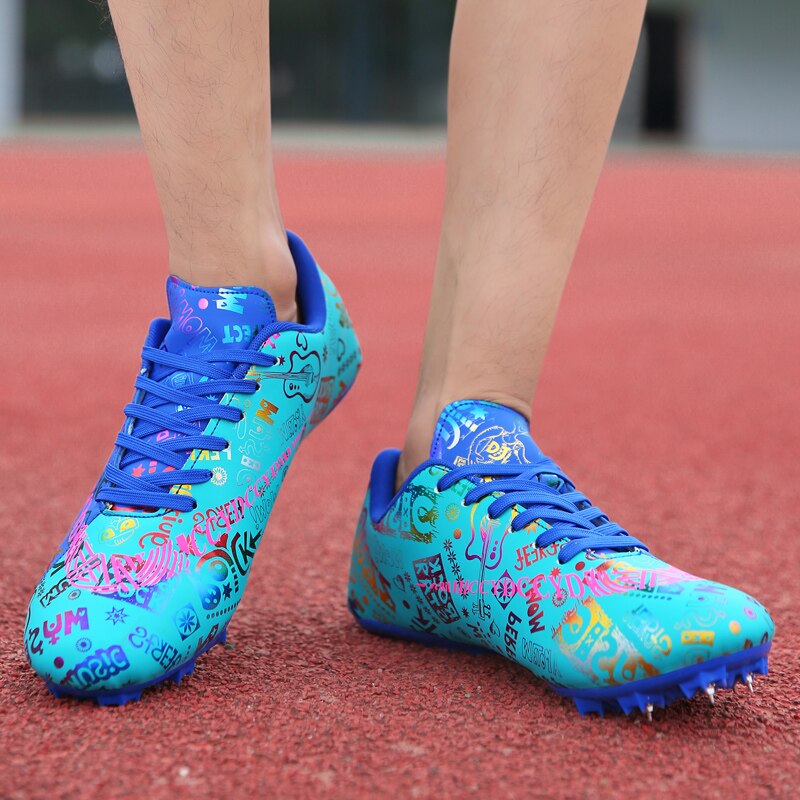 Graphic Bomb Sprint Track Spikes