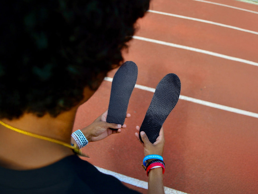 Carbon Fiber Insoles for Track & Field