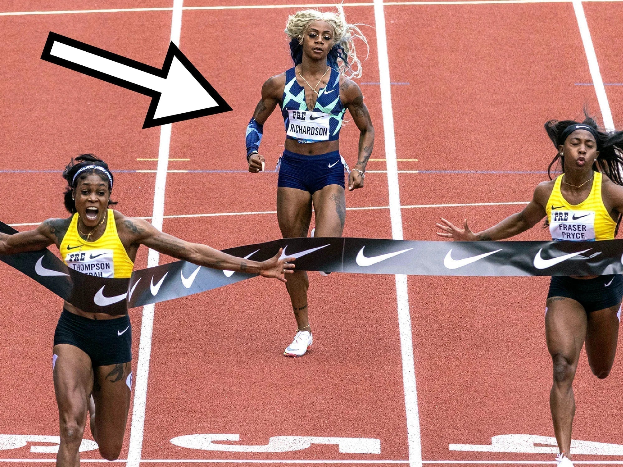 Sha’Carri Richardson Takes On Team Jamaica