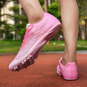 Pink Flight Sprint Track Spikes