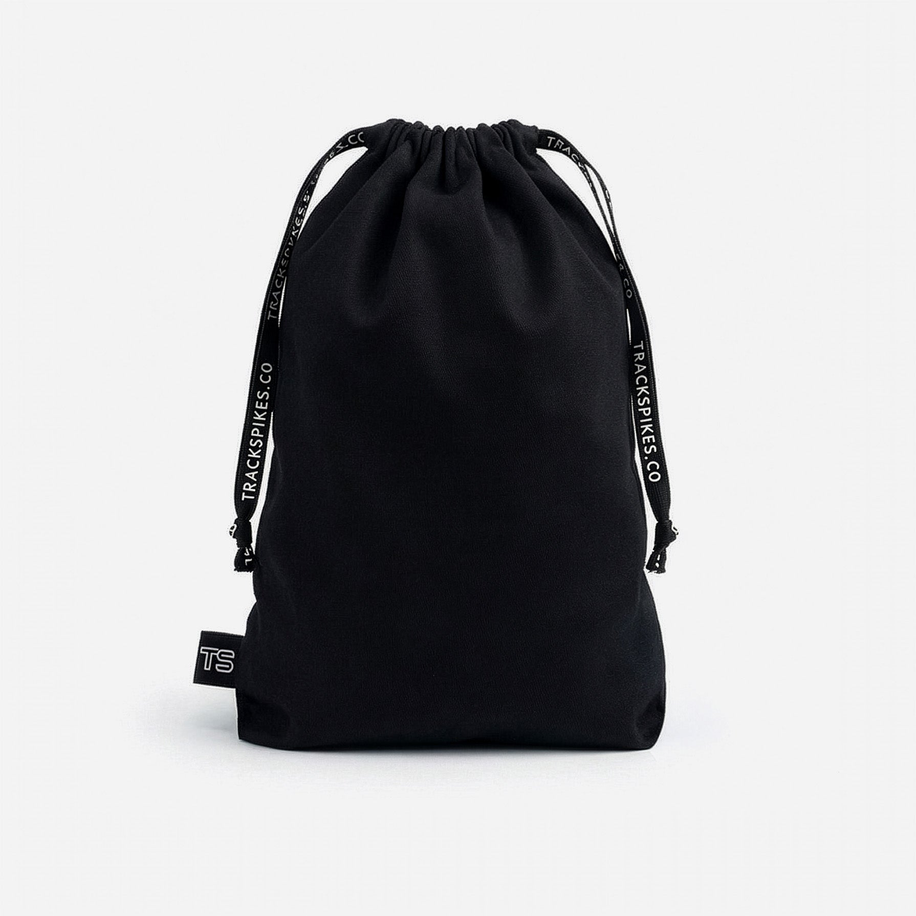 Track Spikes Drawstring Bags