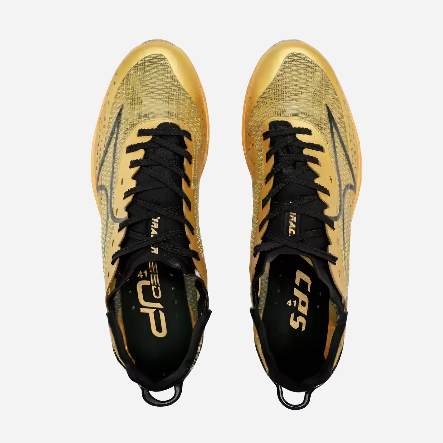 Hyper Carbon CP5 Gold Sprint Track Spikes