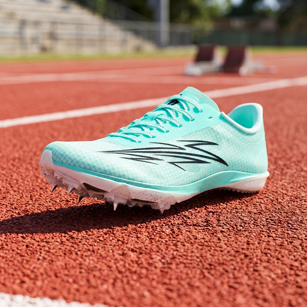 Flash Pro Sprint Track Spikes on running track