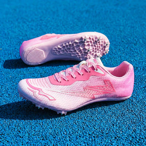 Pink Bolt Sprint Track Spikes