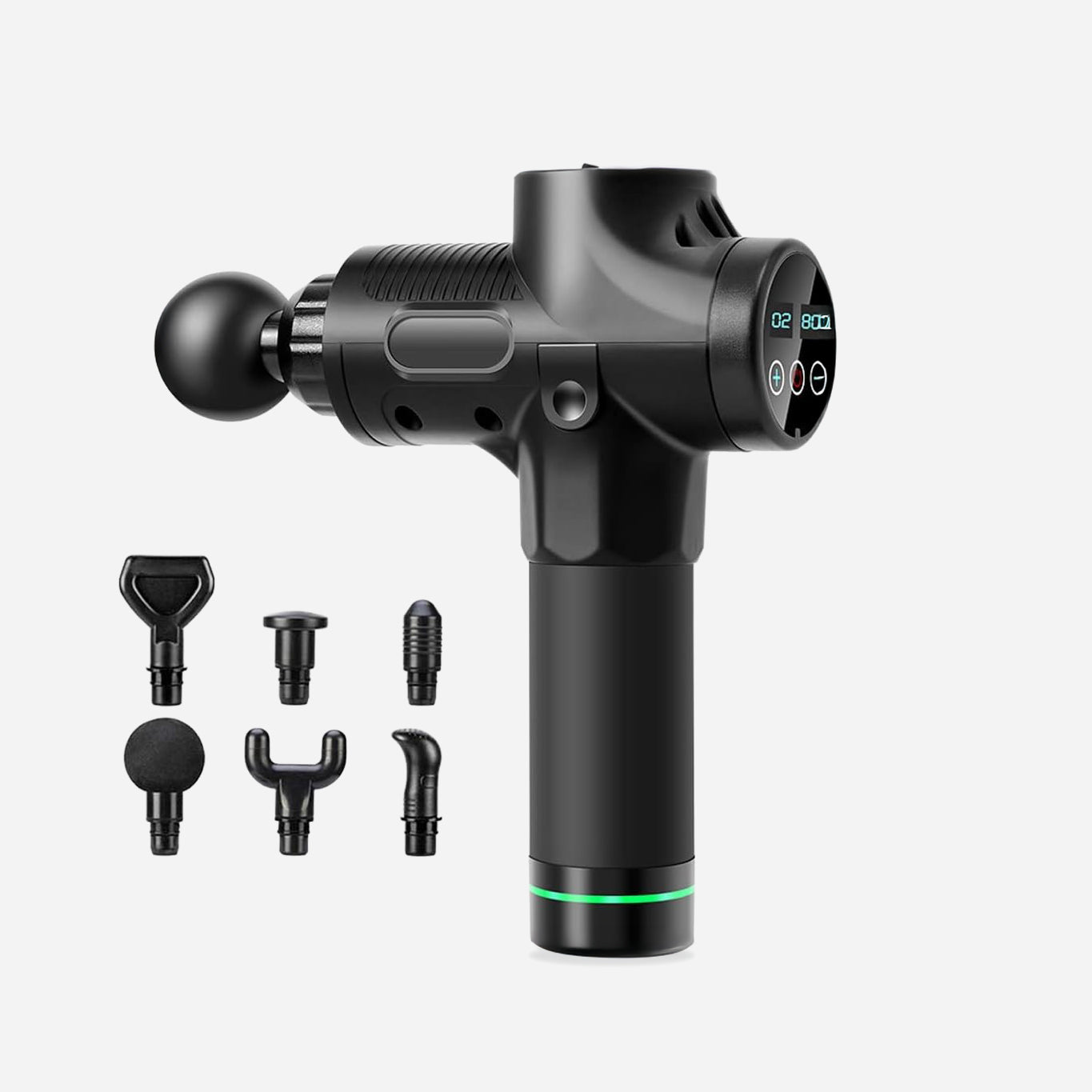 6 Heads LCD Massage Gun 6 Heads LCD Massage Gun