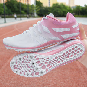 Neura Pink Kids Sprint Track Spikes