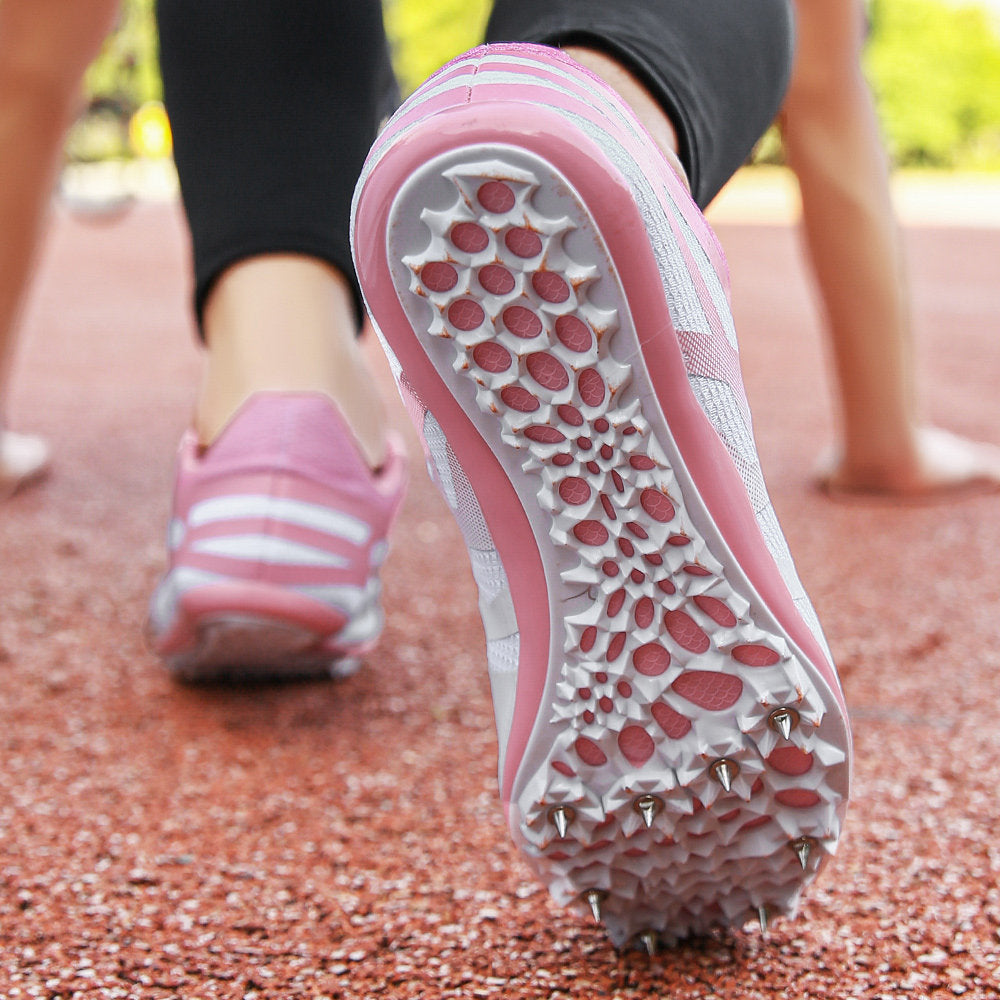 Neura Pink Kids Sprint Track Spikes