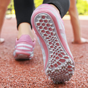 Neura Pink Kids Sprint Track Spikes