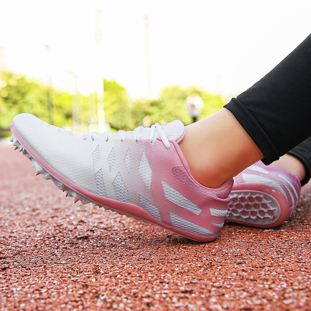 Neura Pink Kids Sprint Track Spikes