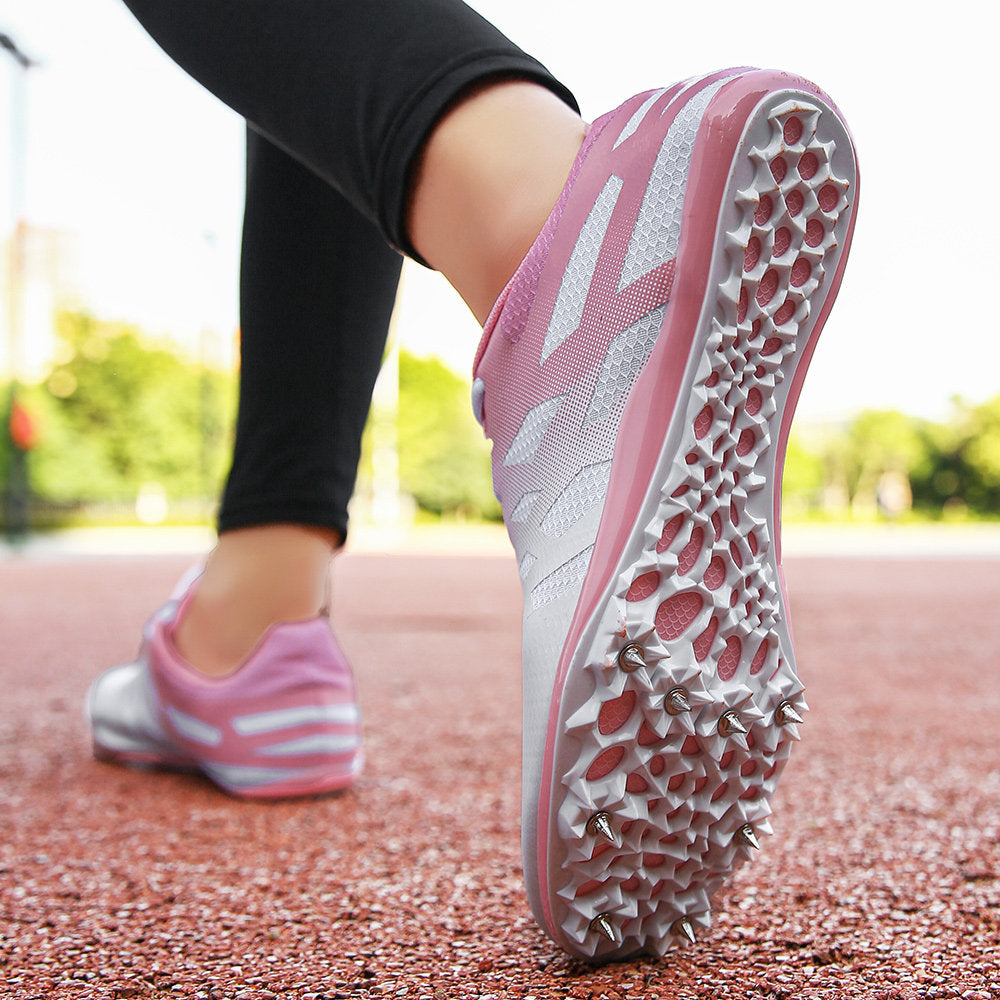 Neura Pink Kids Sprint Track Spikes