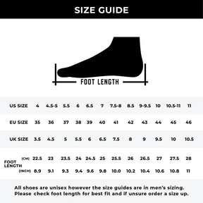 Hyper Carbon CP3 Distance Track Spikes Size guide