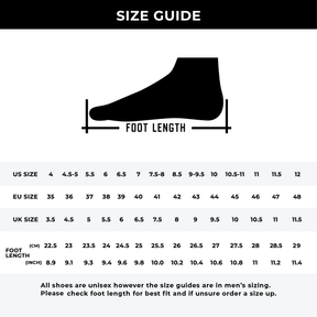 Hyper Carbon CP5 Sprint Track Spikes Size Guide
