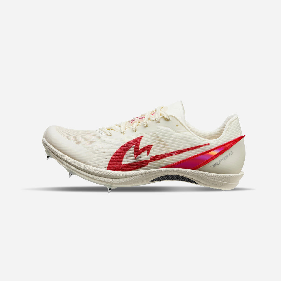 Sonic Carbon Fiber Sprint Track Spikes beige