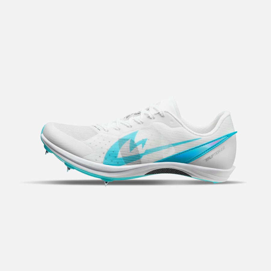 Sonic Carbon Fiber Sprint Track Spikes Blue