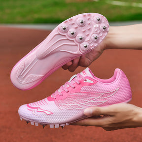 Pink Flight Sprint Track Spikes