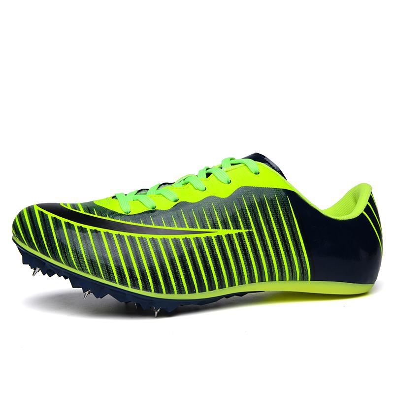 Mid X Distance Track Spikes Yellow